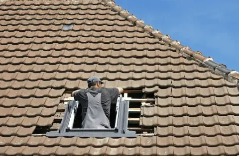 Pose de velux - Oncy-sur-École
